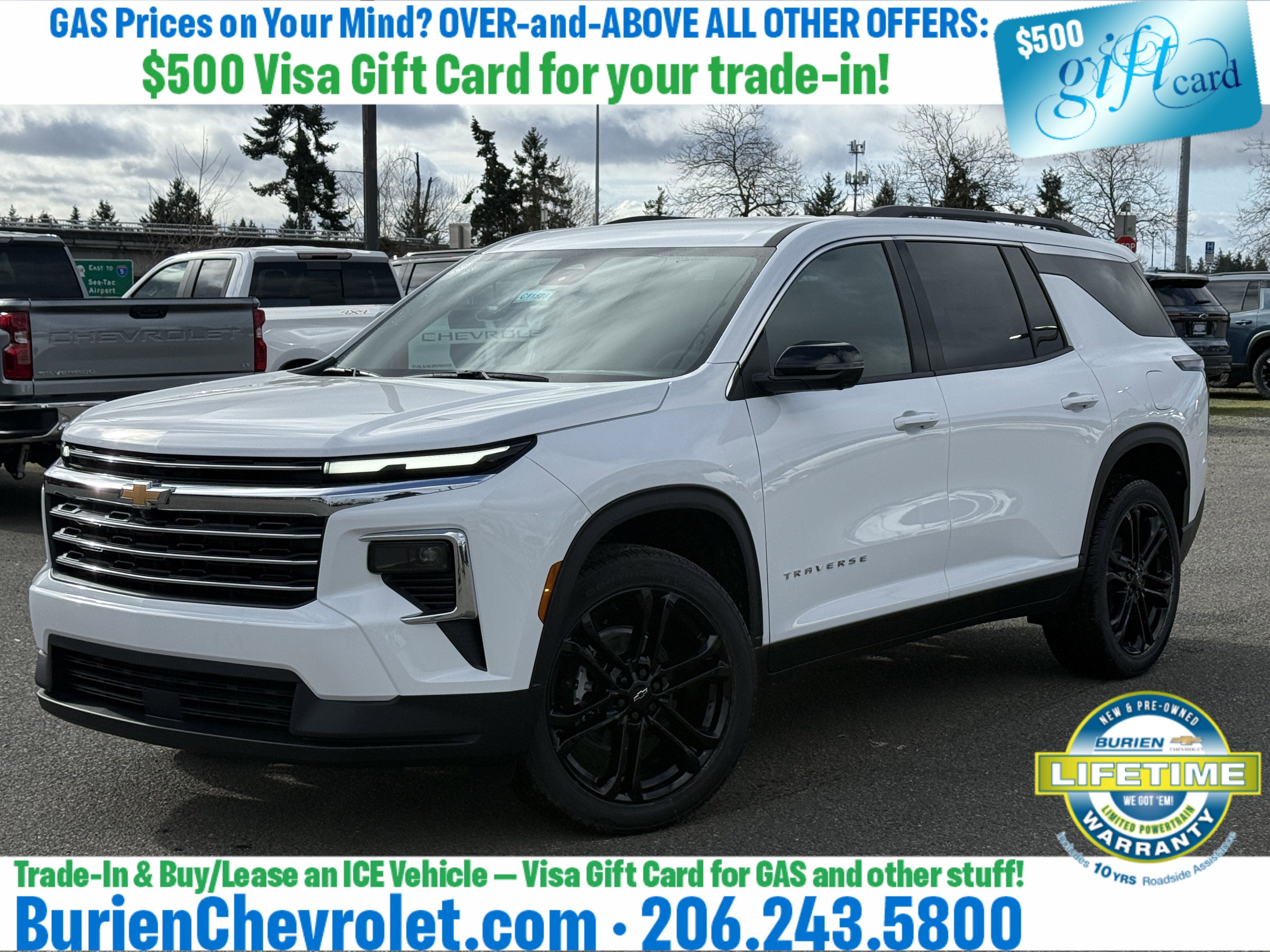 New 2026 Chevrolet Traverse LT w/ Driver Confidence Package AWD/4WD video 1