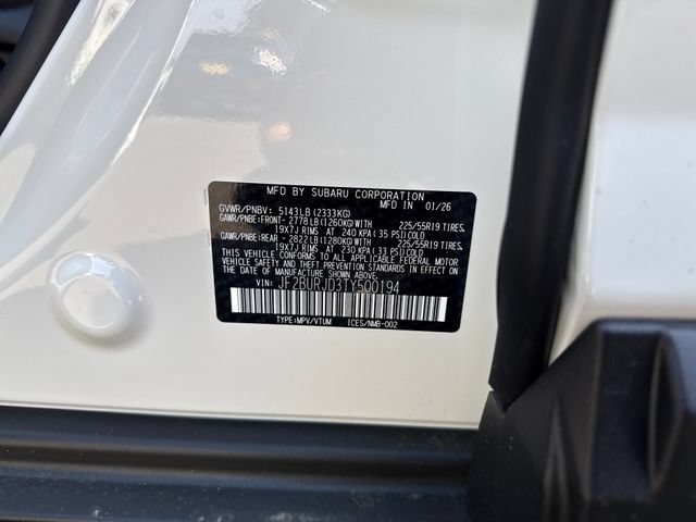 New 2026 Subaru Outback Touring XT AWD/4WD image 19