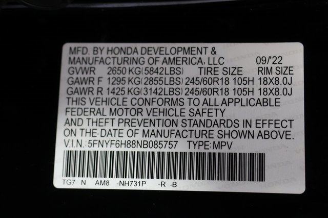 Used 2022 Honda Pilot TrailSport image 32