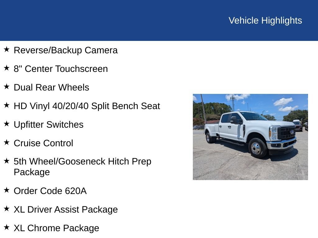 Certified 2025 Ford F350 XL w/ XL Driver Assist Package AWD/4WD image 26