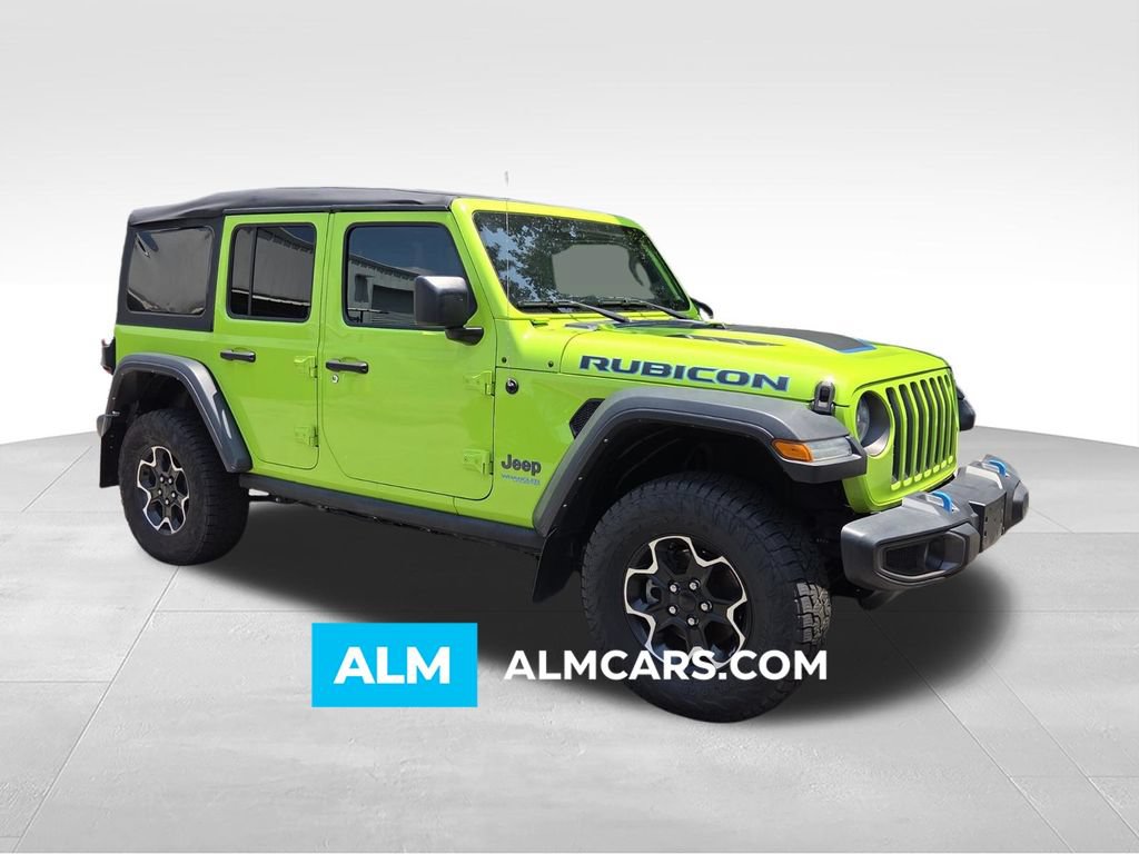 Used 2021 Jeep Wrangler Unlimited Rubicon 4xe w/ Cold Weather Group AWD/4WD video 1