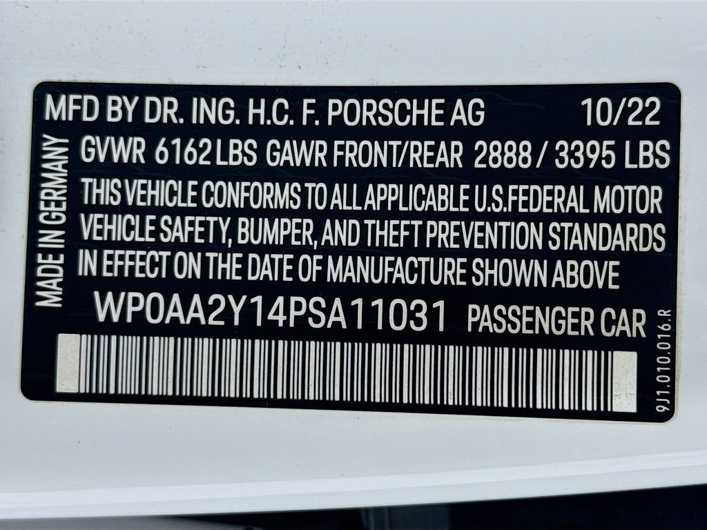 Certified 2023 Porsche Taycan RWD image 33