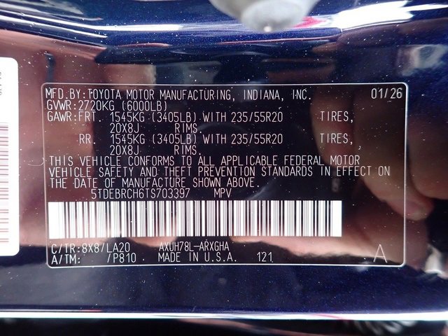 New 2026 Toyota Highlander Platinum image 15