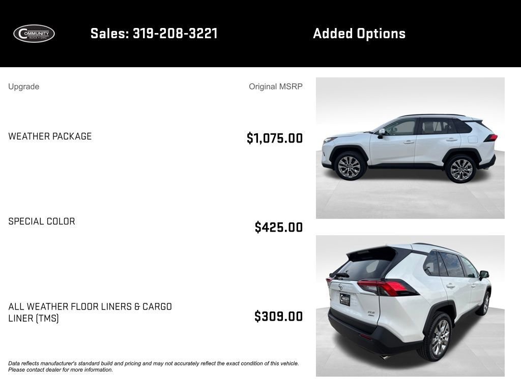 Used 2024 Toyota RAV4 XLE Premium w/ Weather Package AWD/4WD image 2