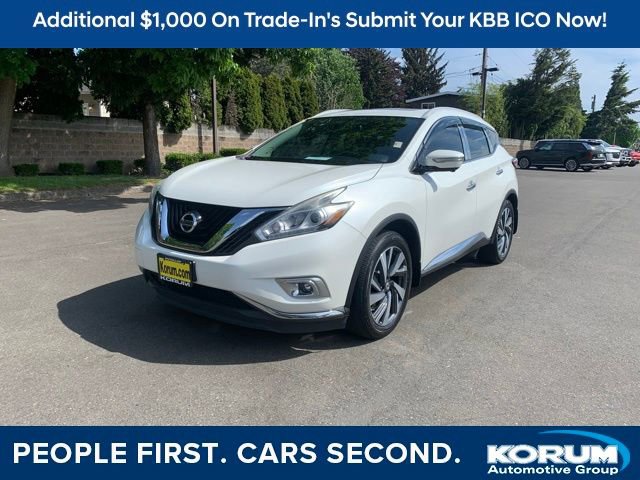 Used 2015 Nissan Murano Platinum