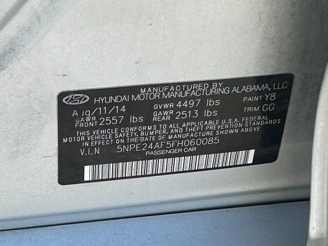 Used 2015 Hyundai Sonata SE image 27