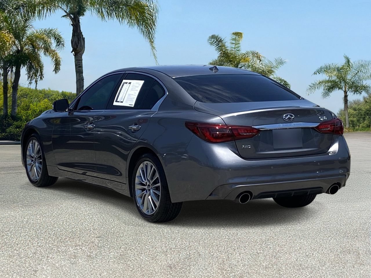 Certified 2023 INFINITI Q50 Luxe AWD/4WD image 3