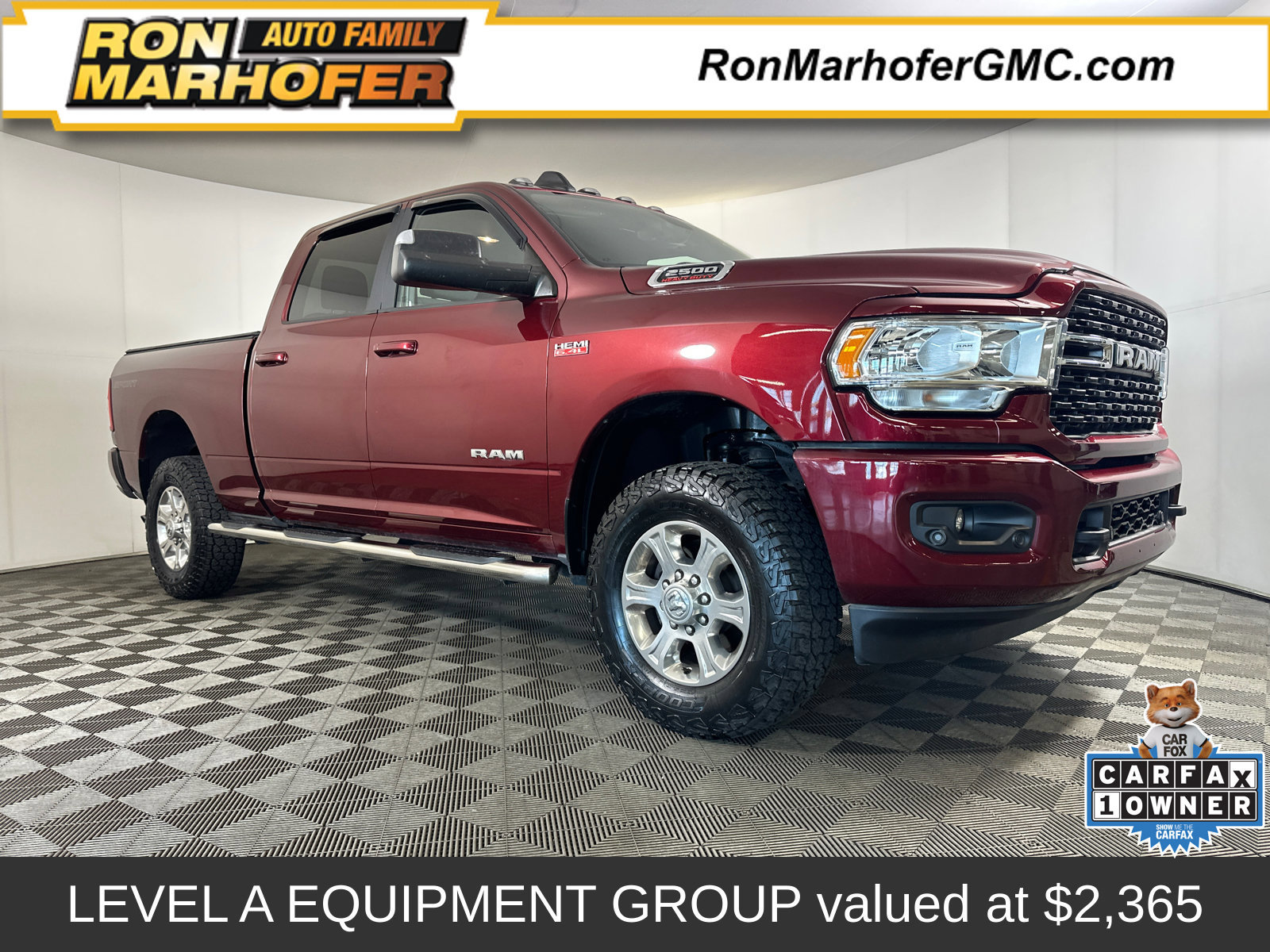 Used 2022 RAM 2500 Big Horn w/ Level A Equipment Group AWD/4WD 360° Tour