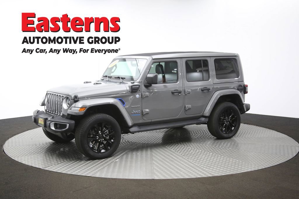 Used 2021 Jeep Wrangler Unlimited Sahara w/ Cold Weather Group image 59