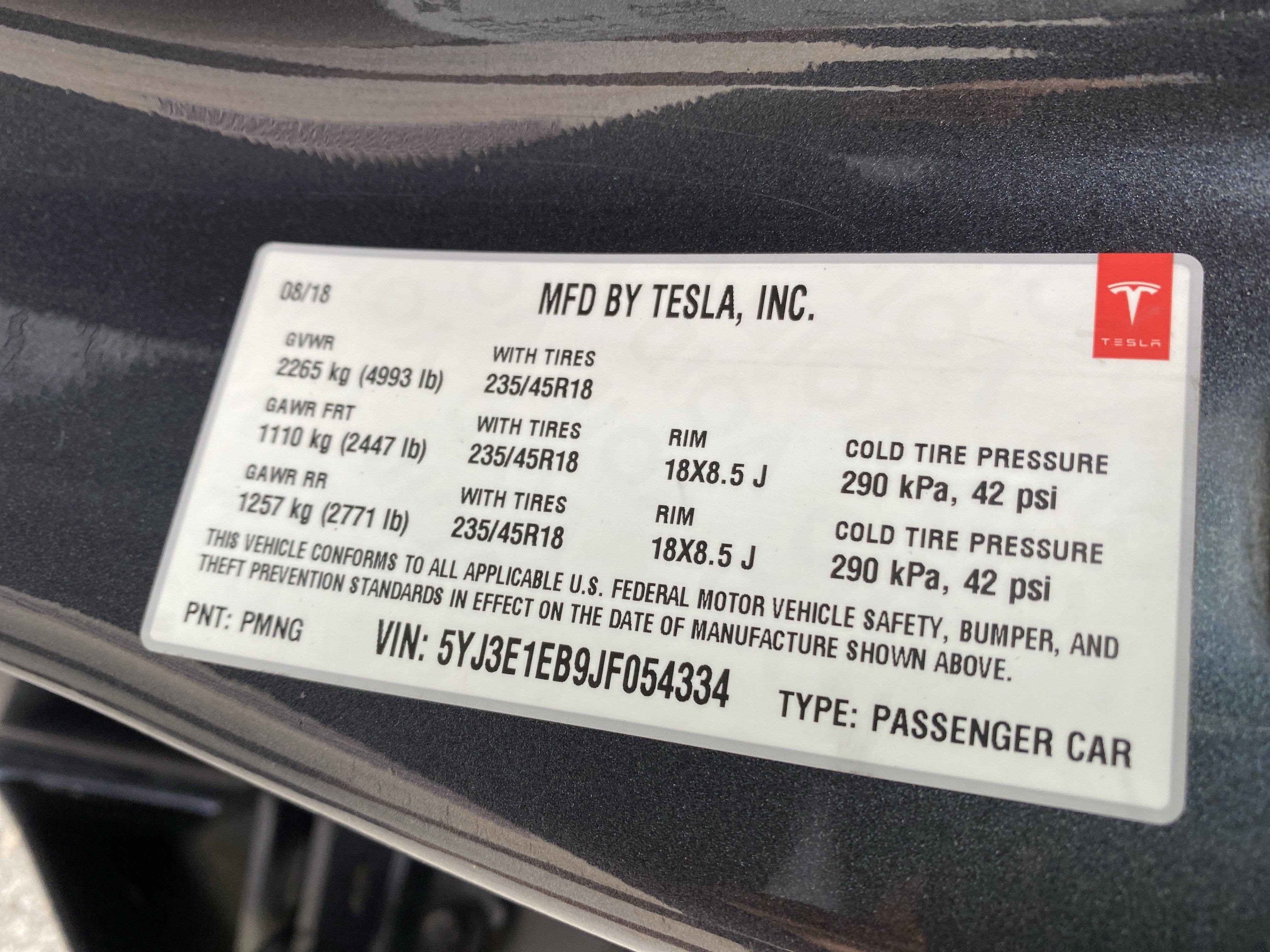 Used 2018 Tesla Model 3 Long Range AWD/4WD image 34