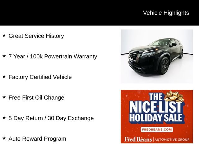 Certified 2023 Nissan Pathfinder S image 3