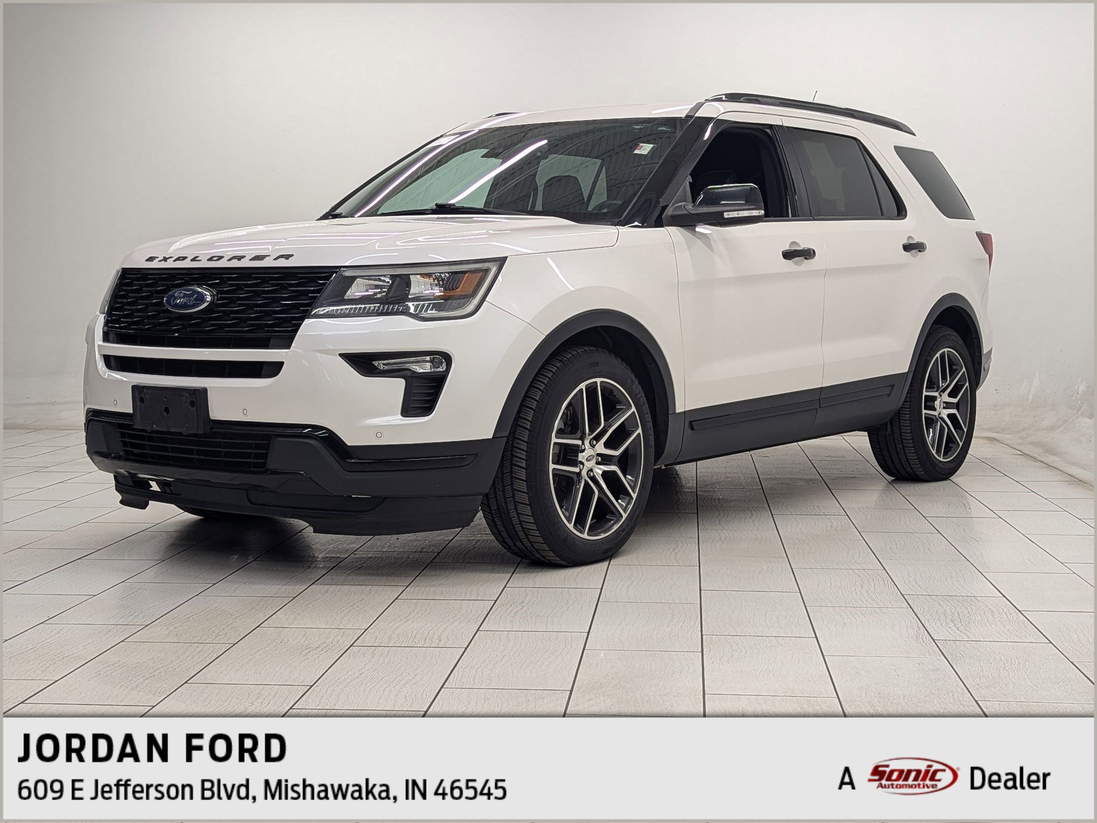Used 2019 Ford Explorer Sport w/ Ford Safe & Smart Package