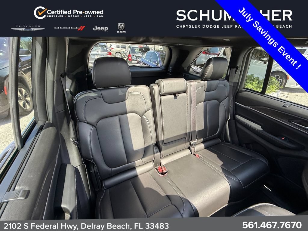 Certified 2024 Jeep Grand Cherokee Limited w/ Luxury Tech Group II RWD image 20