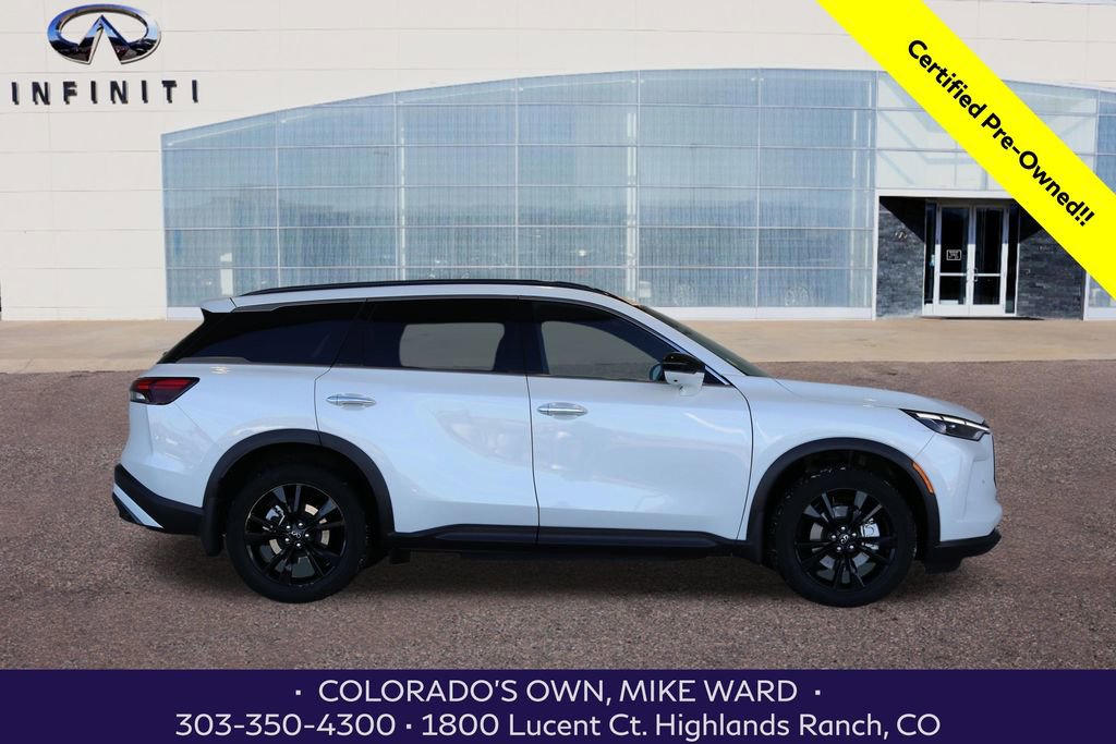 Certified 2025 INFINITI QX60 Luxe w/ Black Edition image 7