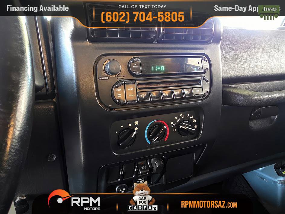 Used 2006 Jeep Wrangler Sport w/ Security Group image 15