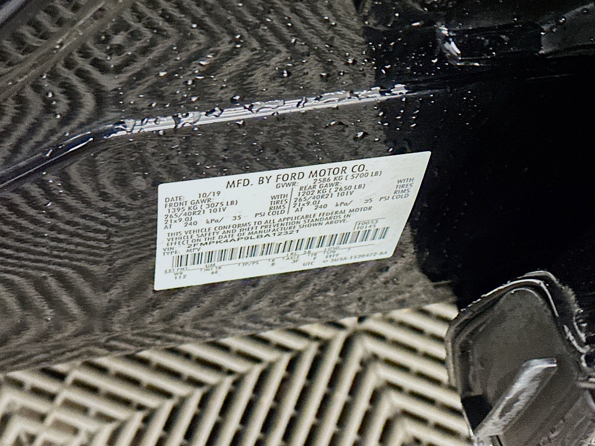 Used 2020 Ford Edge ST w/ Equipment Group 401A image 12