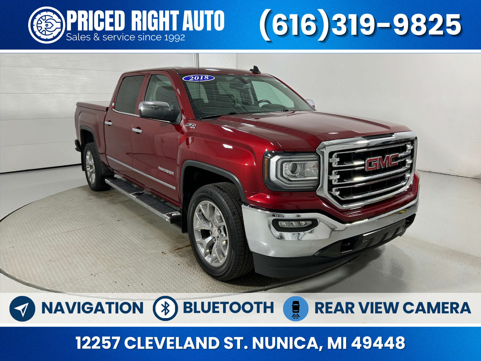 Used 2018 GMC Sierra 1500 SLT w/ SLT Premium Package