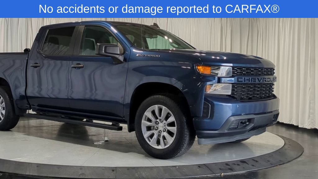 Used 2021 Chevrolet Silverado 1500 Custom w/ Safety Confidence Package AWD/4WD image 2