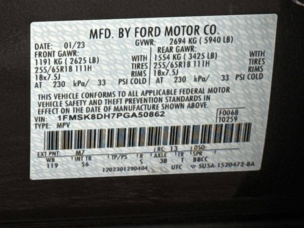 Used 2023 Ford Explorer XLT w/ Equipment Group 202A image 31