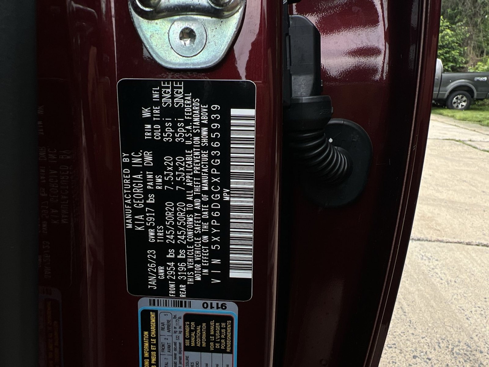 Used 2023 Kia Telluride S w/ S Sunroof Package AWD/4WD image 38
