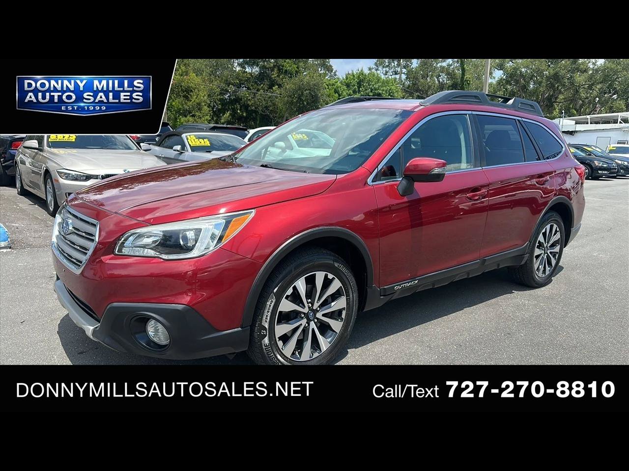 Used 2015 Subaru Outback 2.5i Limited AWD/4WD image 1