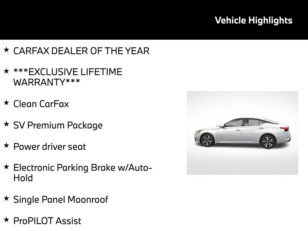 Used 2021 Nissan Altima 2.5 SV w/ SV Premium Package FWD image 5