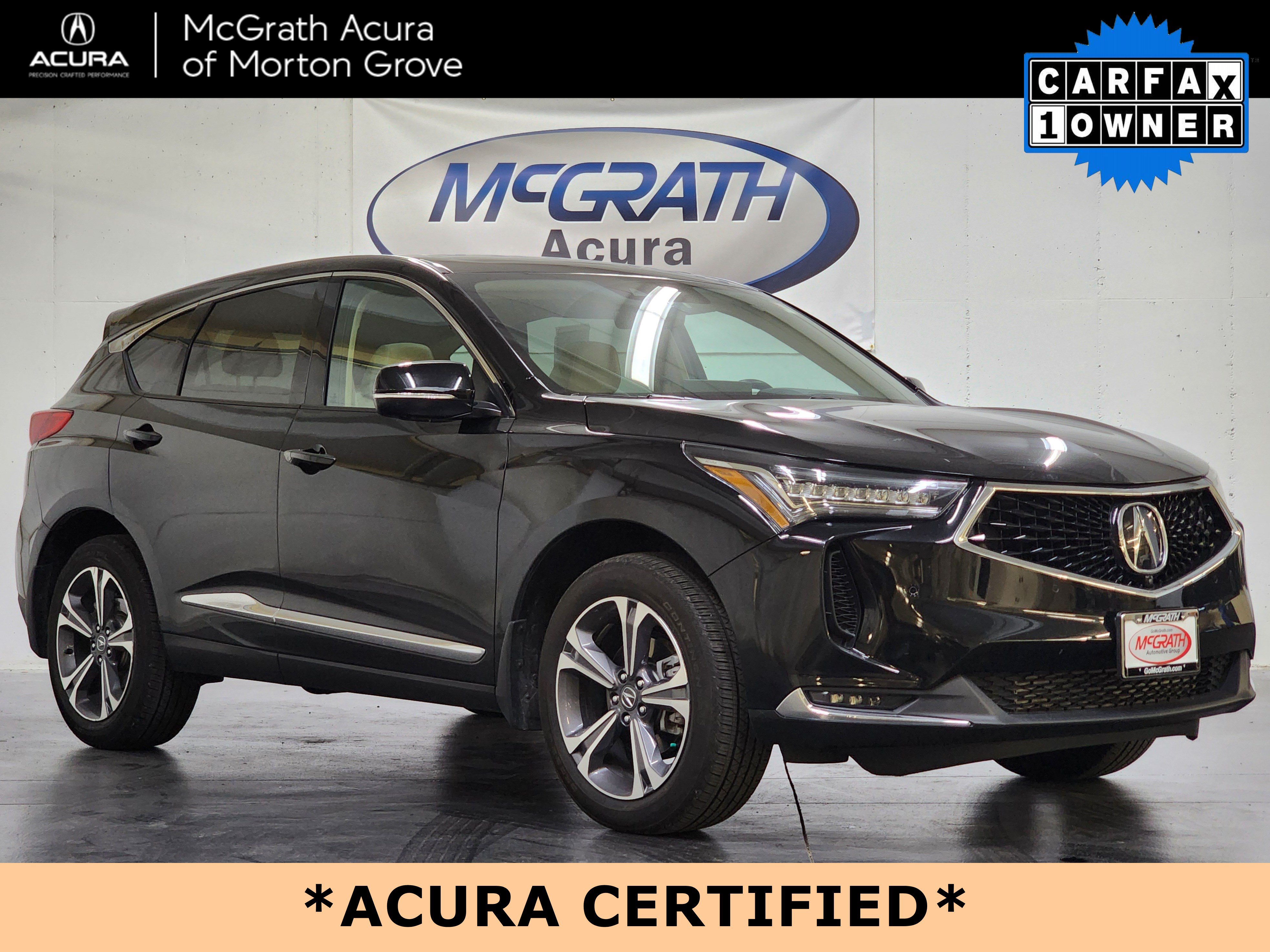 Certified 2023 Acura RDX w/ Advance Package AWD/4WD image 1