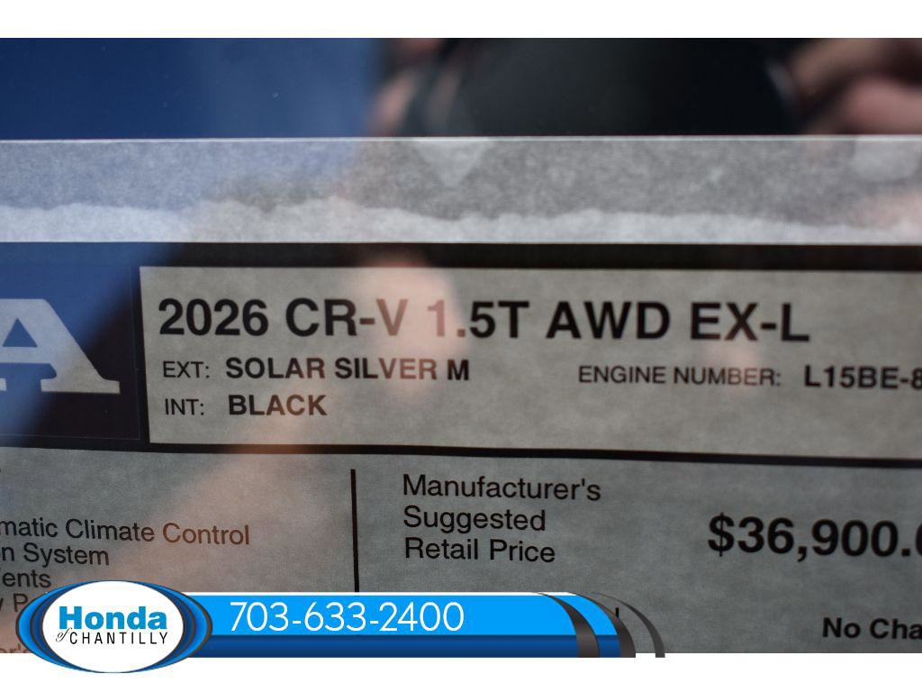 New 2026 Honda CR-V EX-L image 35