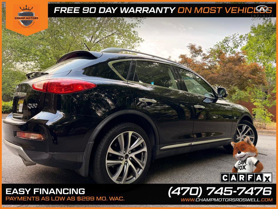 Used 2017 INFINITI QX50 AWD w/ Deluxe Touring Package image 9