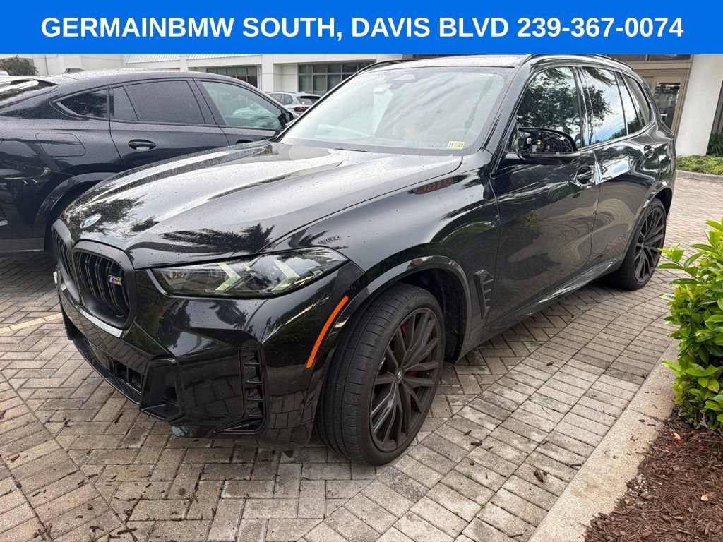 Certified 2025 BMW X5 M60i w/ Parking Assistance Package AWD/4WD image 1