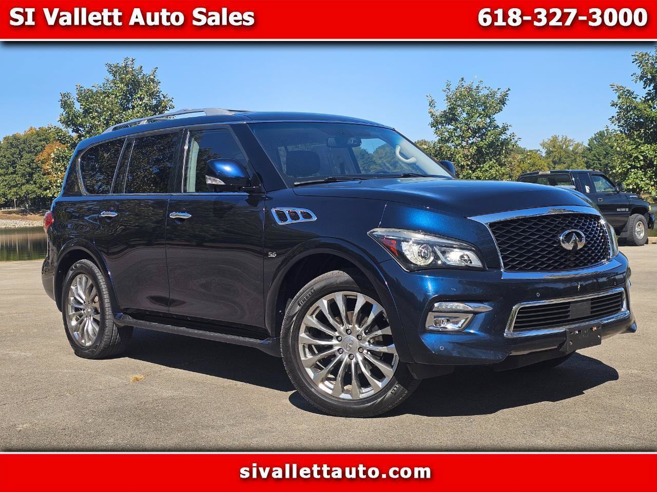 Used 2015 INFINITI QX80 4WD w/ 22" Wheel Package