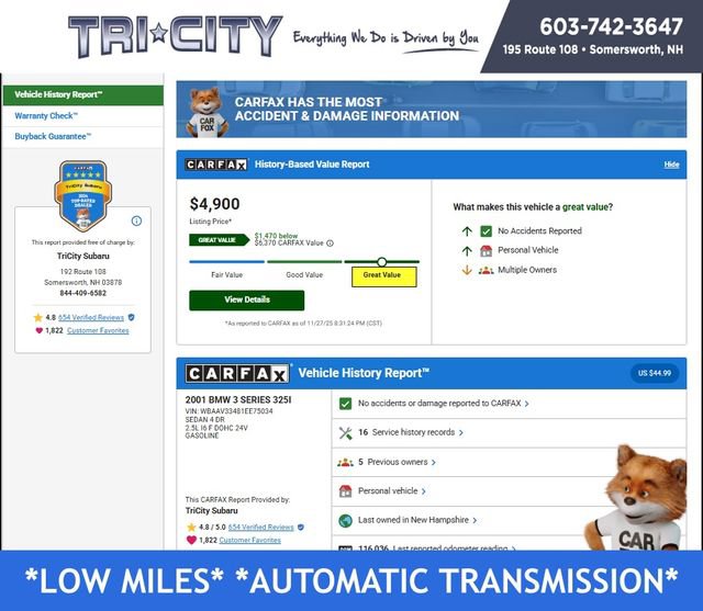 Used 2001 BMW 325i Sedan image 9