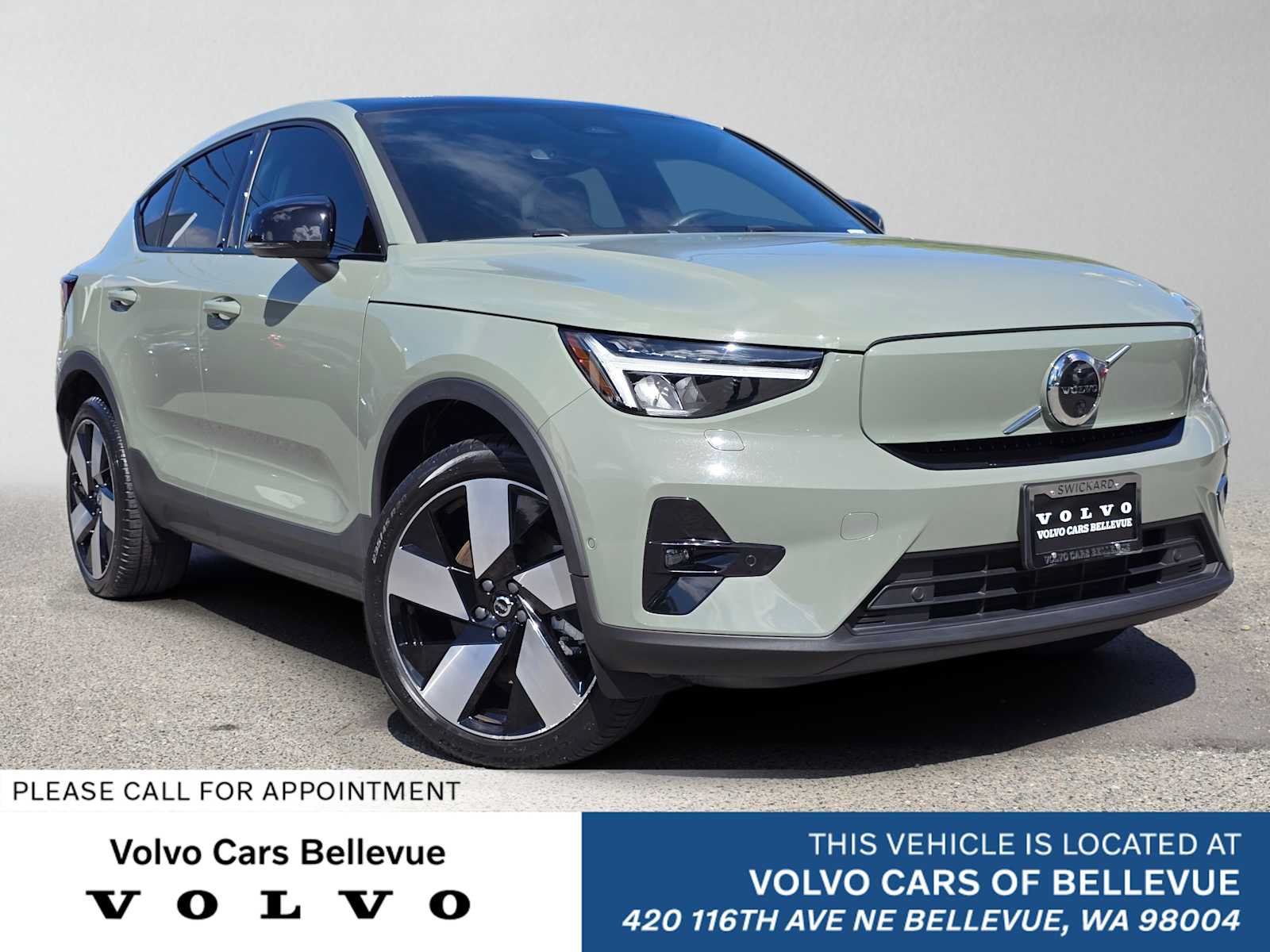 Certified 2023 Volvo C40 P8 Recharge Plus w/ Climate Package AWD/4WD image 1
