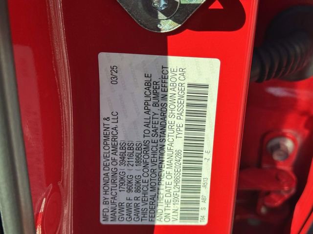 Certified 2025 Honda Civic Sport image 16