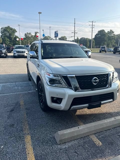Used 2018 Nissan Armada Platinum w/ Captain Seat Package AWD/4WD image 3