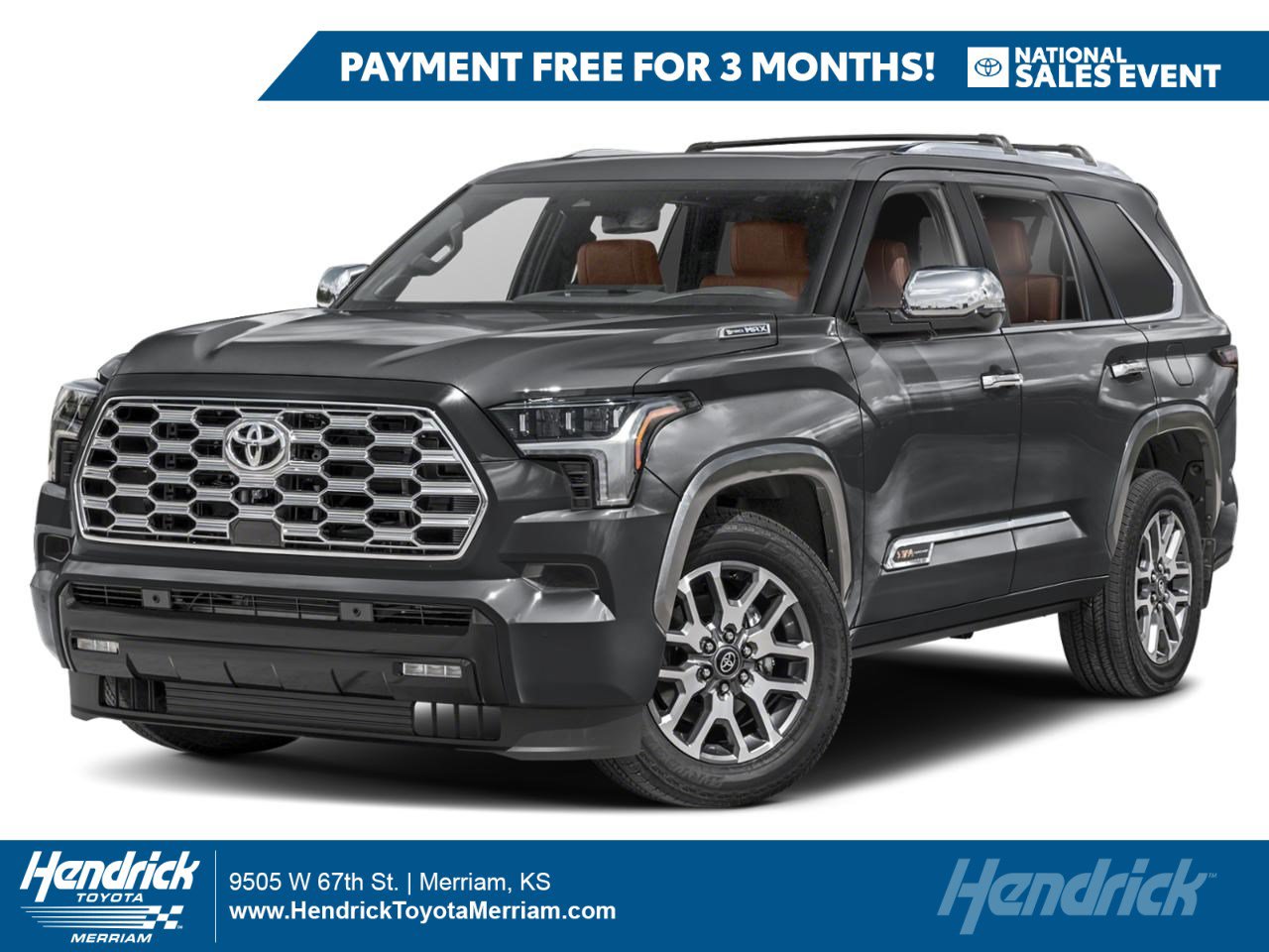 New 2026 Toyota Sequoia 1794 Edition w/ TRD Off-Road Package AWD/4WD image 1