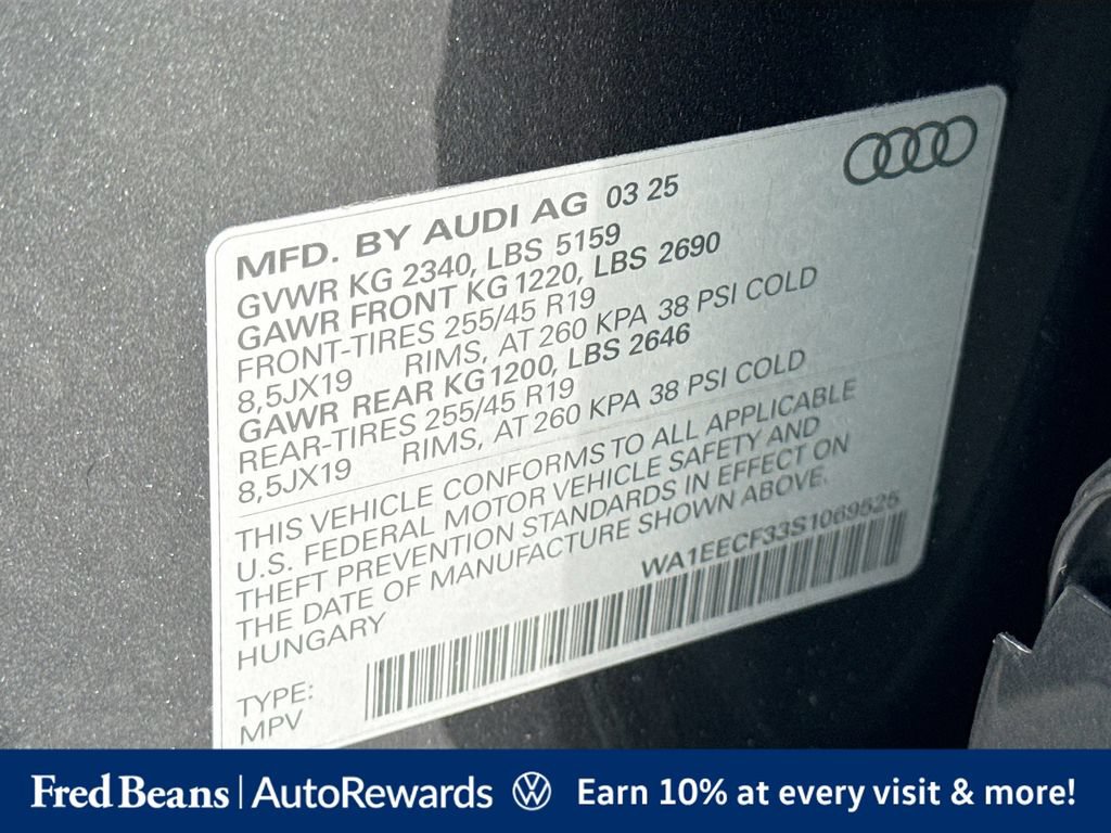 Used 2025 Audi Q3 2.0T Premium Plus AWD/4WD image 37