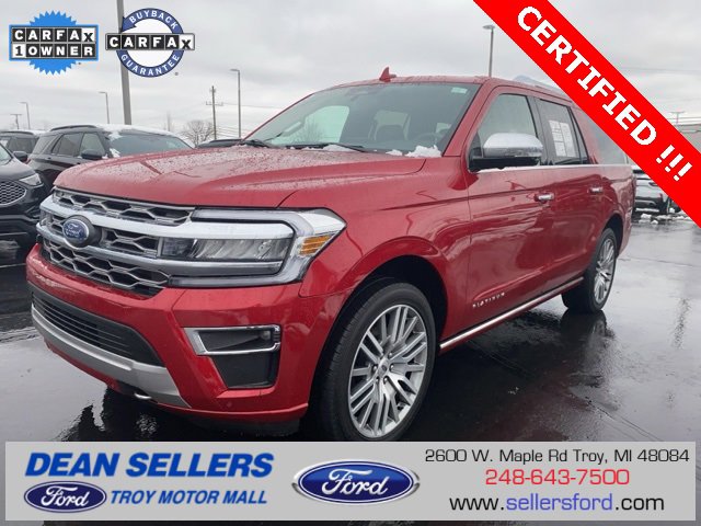 Certified 2022 Ford Expedition Max Platinum