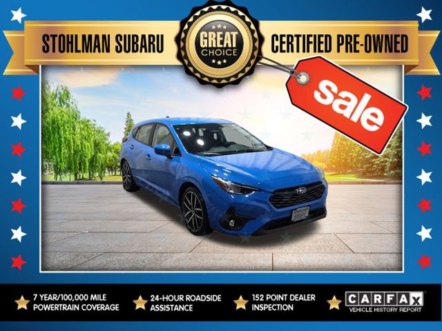 Certified 2025 Subaru Impreza 2.0i Sport
