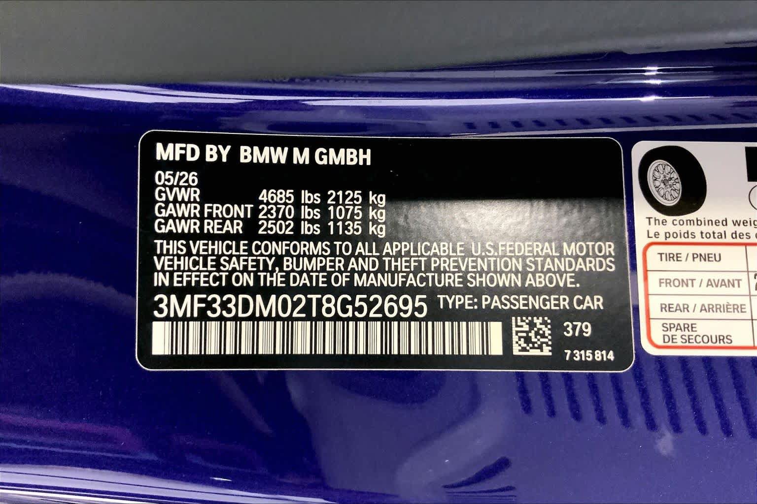 New 2026 BMW M2 CS RWD image 21
