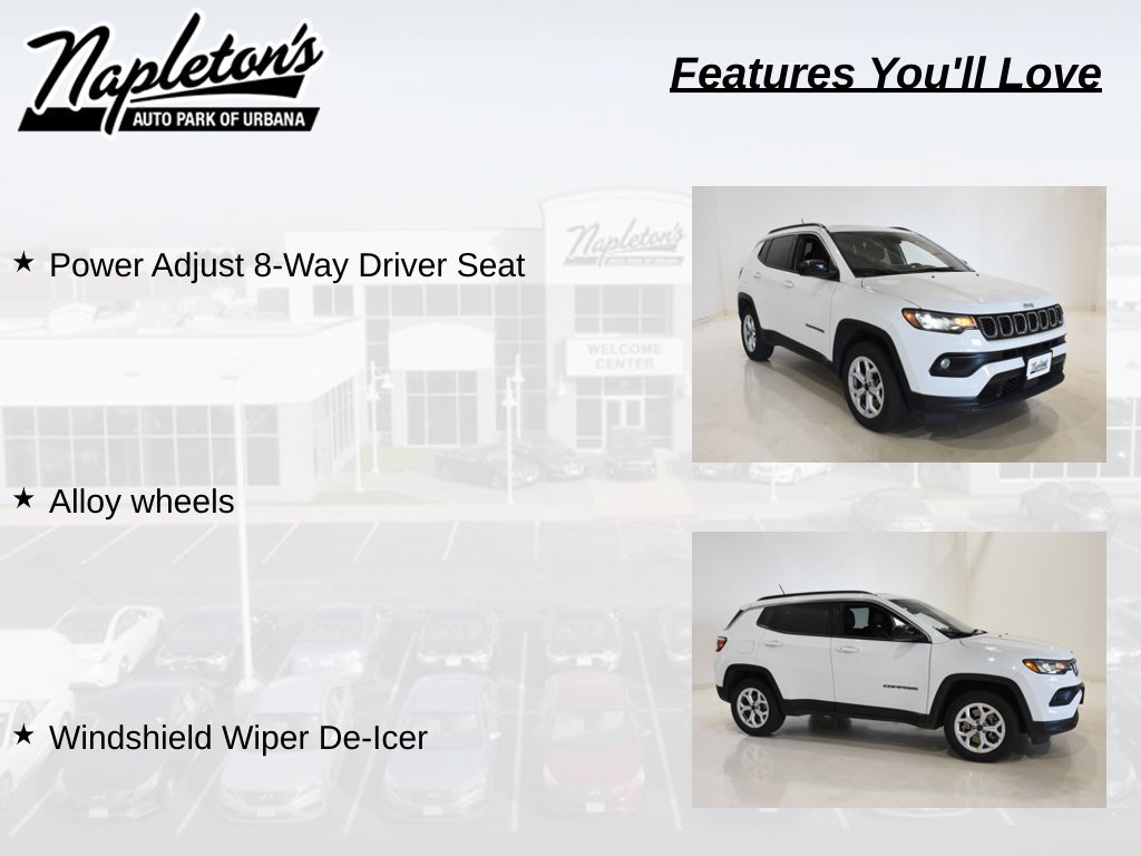 Used 2025 Jeep Compass Latitude w/ Sun & Sound Group AWD/4WD image 26