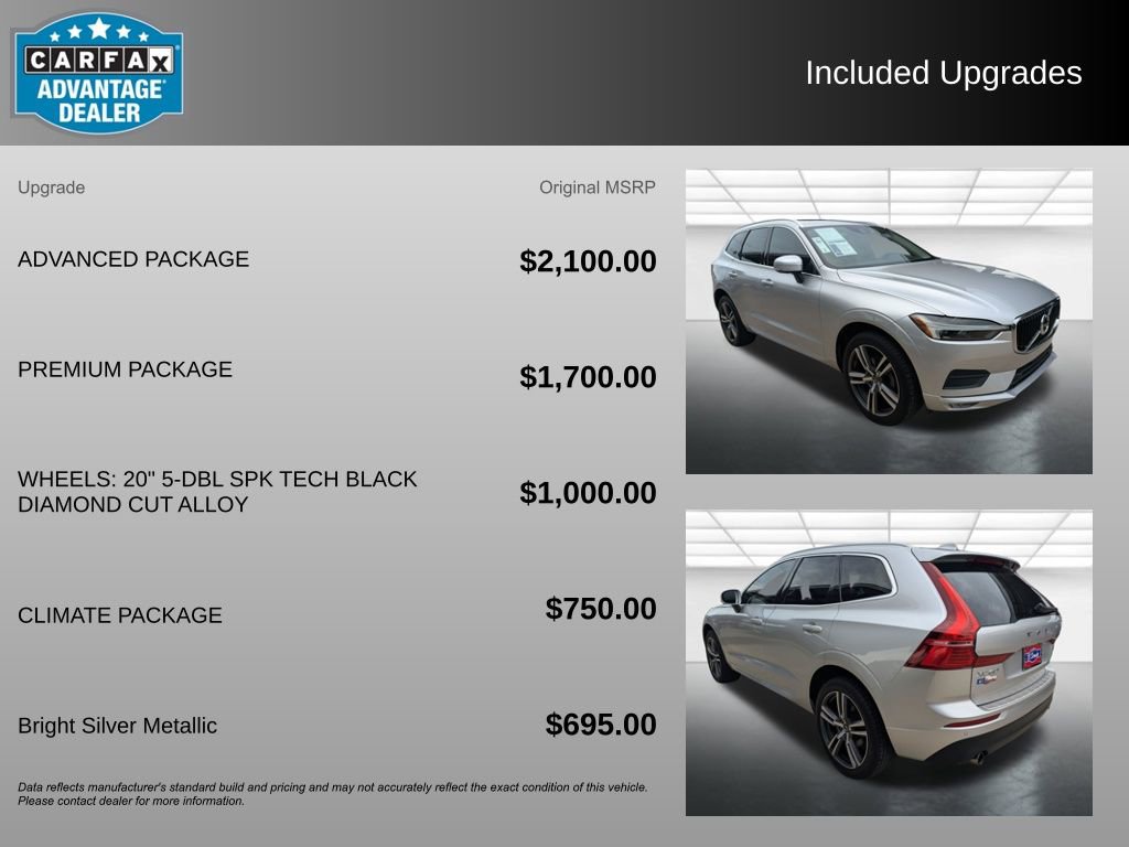 Used 2021 Volvo XC60 T5 Momentum w/ Advanced Package FWD image 3