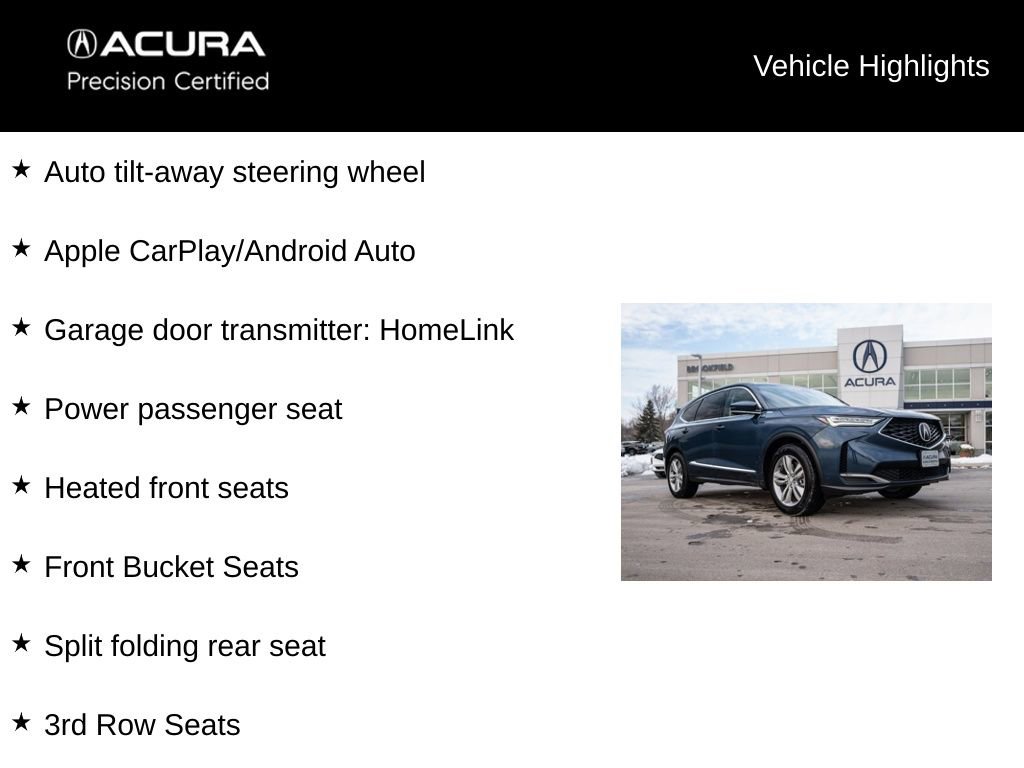 Certified 2025 Acura MDX SH-AWD image 21