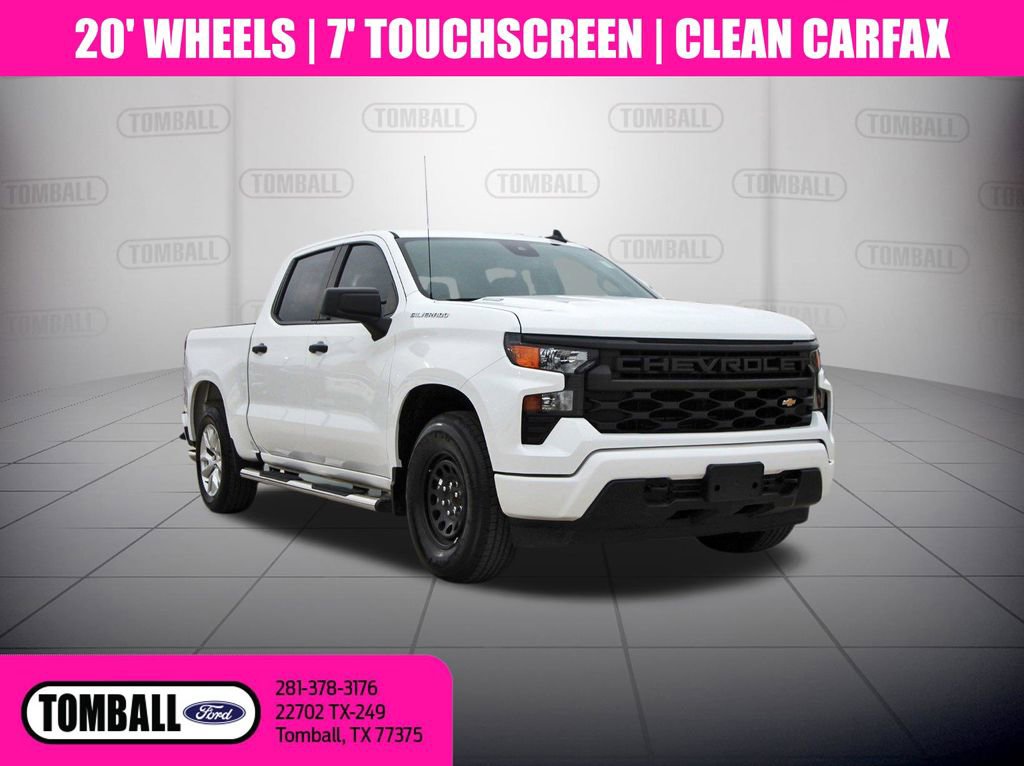 Used 2024 Chevrolet Silverado 1500 Custom image 1