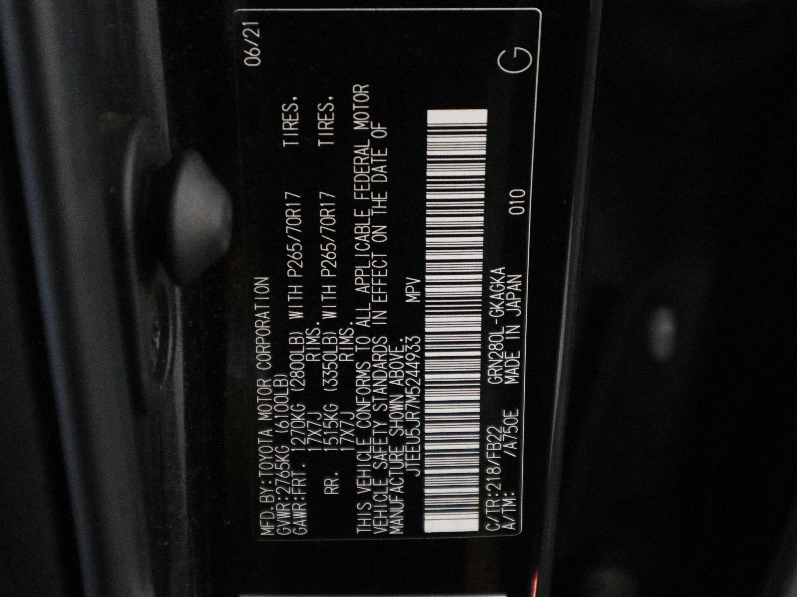Used 2021 Toyota 4Runner SR5 RWD image 36