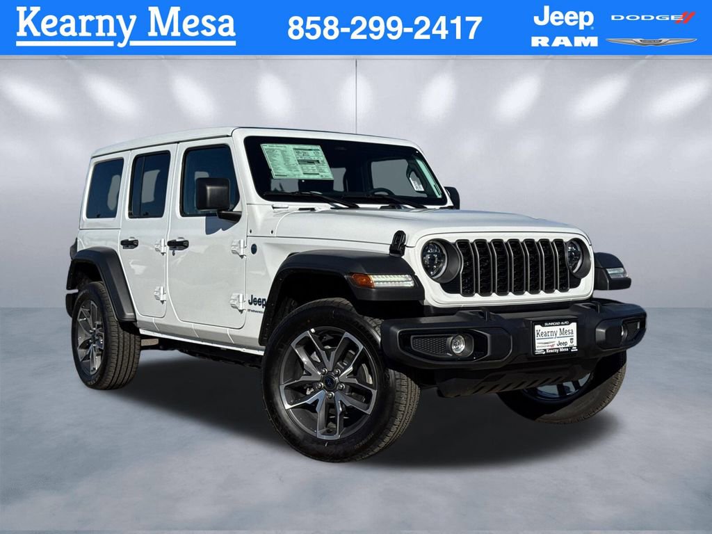 New 2025 Jeep Wrangler Unlimited Sport S 4xe w/ Convenience Group image 1