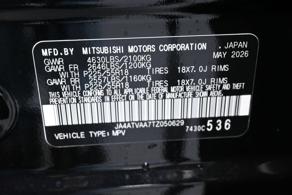 New 2026 Mitsubishi Eclipse Cross LE AWD/4WD image 16
