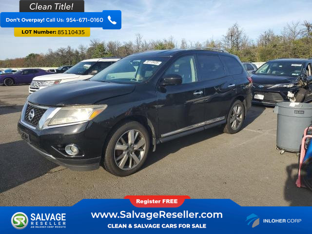 Used 2013 Nissan Pathfinder Platinum image 1