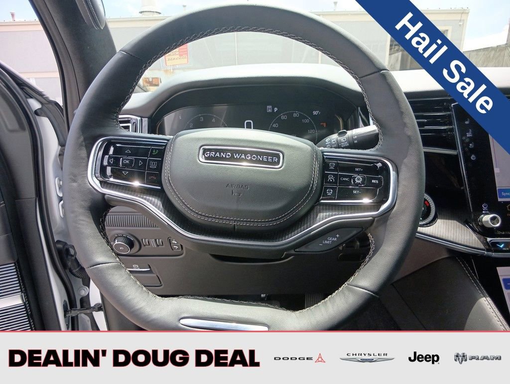 New 2025 Jeep Grand Wagoneer Series II Obsidian w/ Quick Order Packagew 28T AWD/4WD image 15