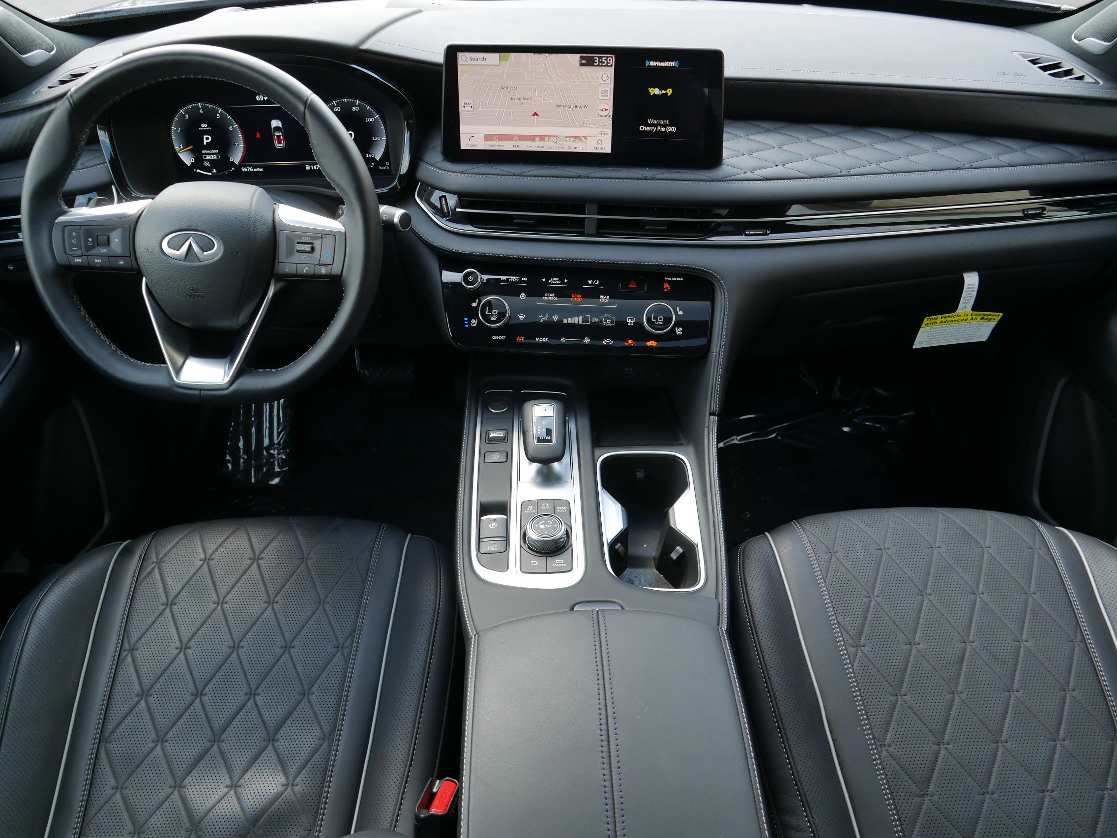 Certified 2025 INFINITI QX60 Autograph w/ Lighting Package (N94) image 10